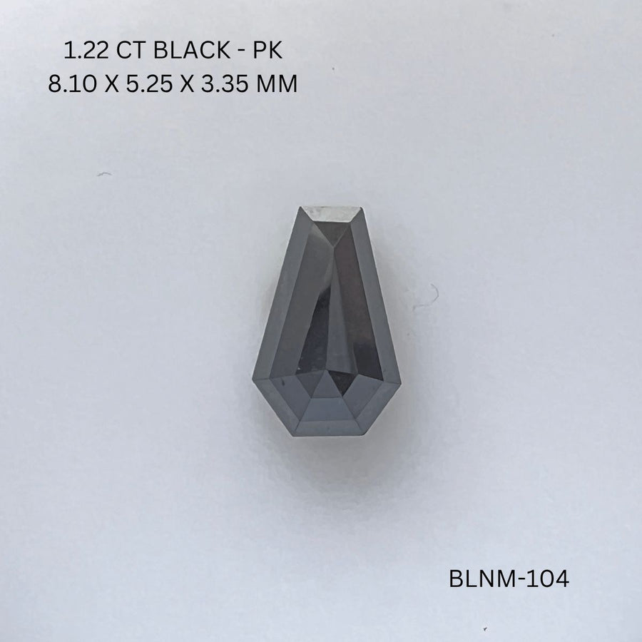 Other Black Natural Diamond 1.22ct I1 loose diamond