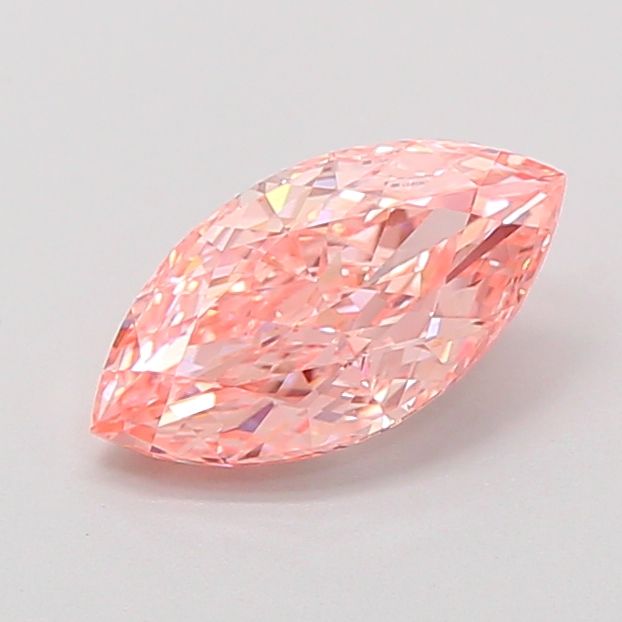 Marquise Fancy Vivid Pink Lab-grown Diamond 1.07ct VVS2 loose diamond