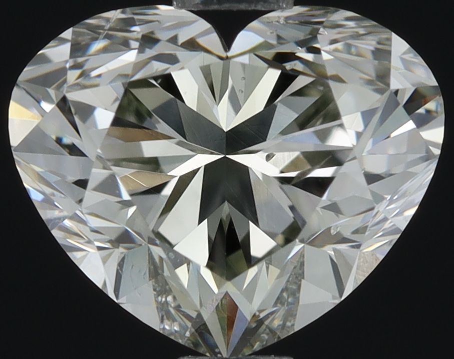 Heart Fancy Light Gray Natural Diamond 0.91ct SI1 loose diamond