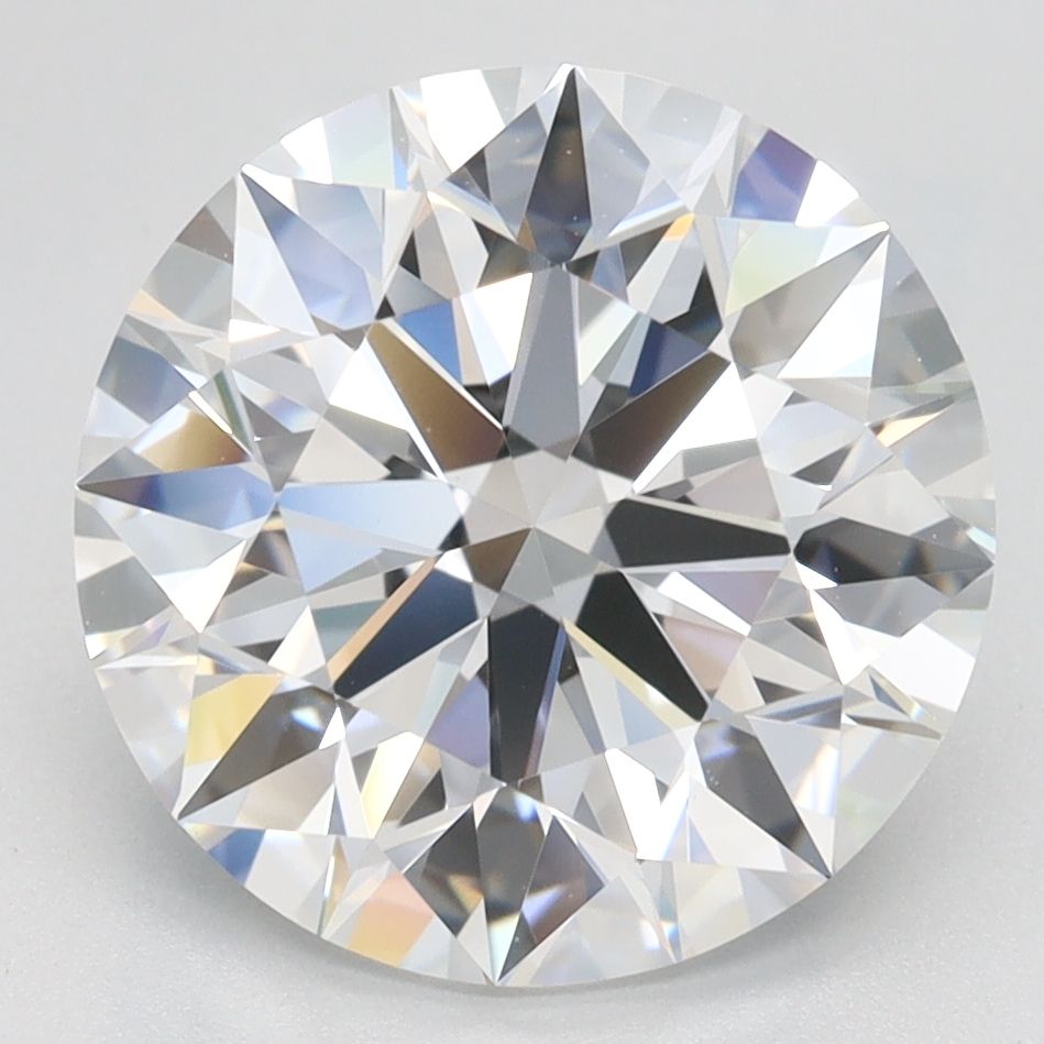 Round Lab-Grown Diamond 3.80ct D VVS1