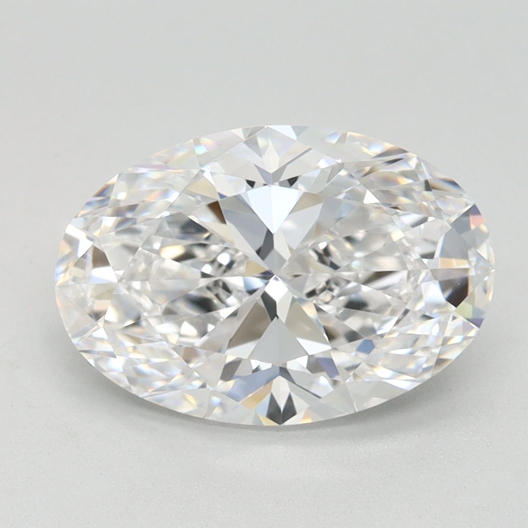 Oval Lab-Grown Diamond 2.18ct D VVS1