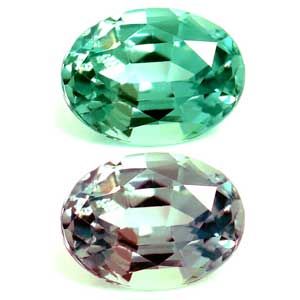 Oval Green Alexandrite 0.29ct loose gemstone