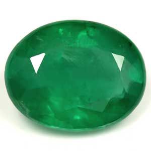 Oval Green Emerald 3.87ct loose gemstone