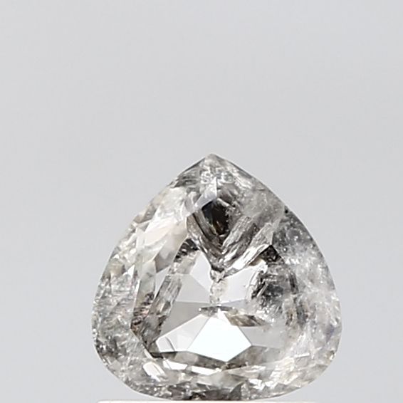 Pear Salt And Pepper Natural Diamond 0.71ct VS1 loose diamond