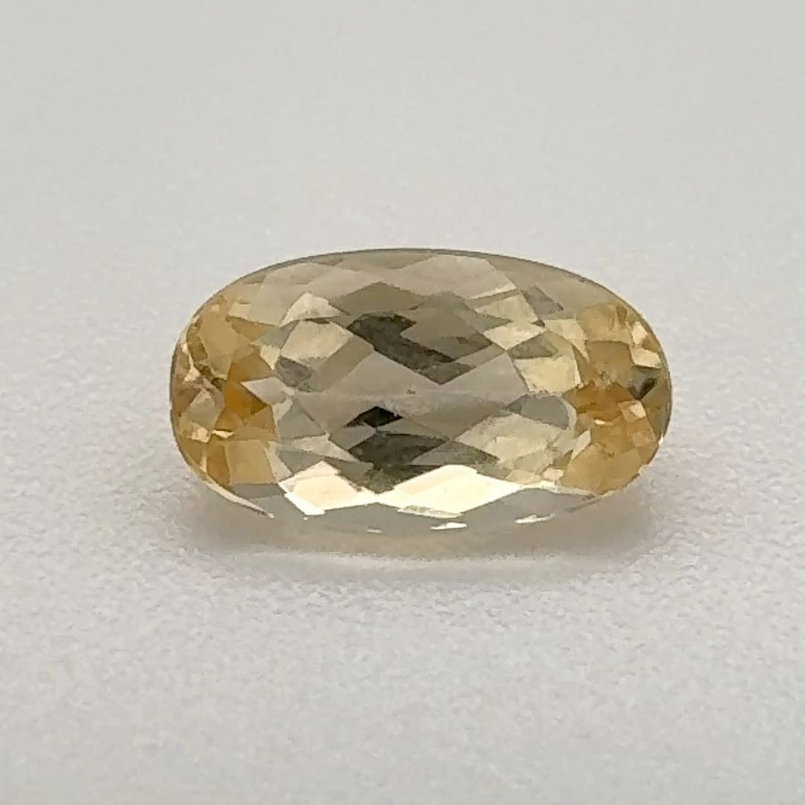 Oval Yellow Topaz 0.96ct loose gemstone