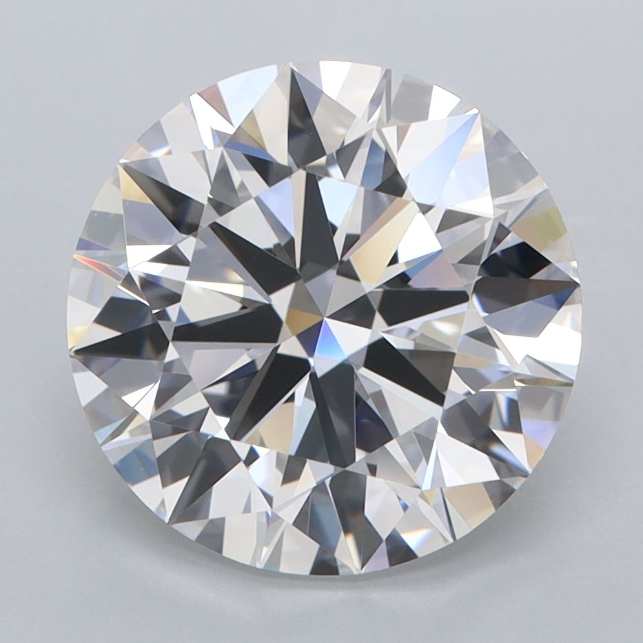 Round Lab-Grown Diamond 3.84ct D FL