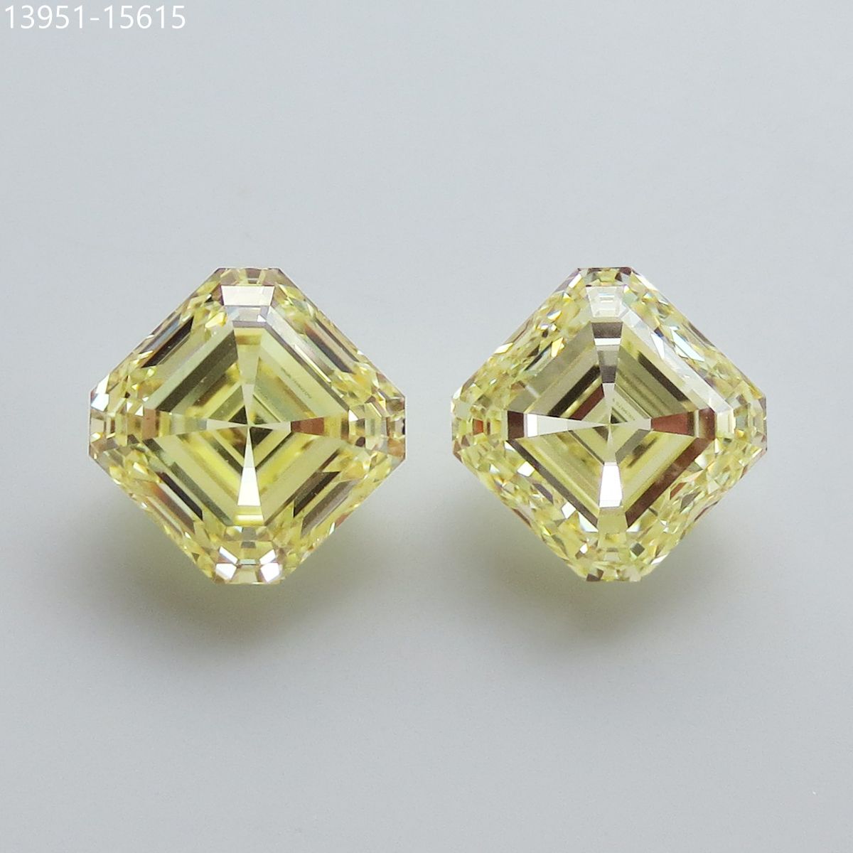Asscher Fancy Yellow Natural Diamond 2.01ct VS1 loose diamond