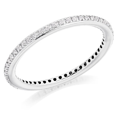 Claw-Set Full Eternity Ring, 0.25ct total