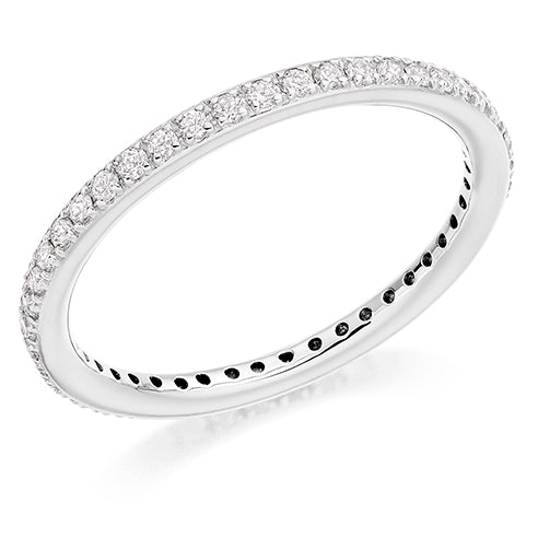 Claw-Set Full Eternity Ring, 0.35ct total