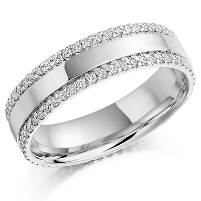 Micro-Claw Full Eternity Ring, 0.55ct total