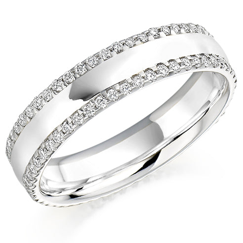 Micro-Claw Full Eternity Ring, 0.55ct total (FET1105)