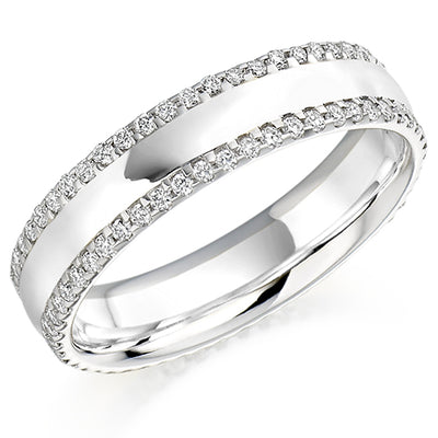 Micro-Claw Full Eternity Ring, 0.55ct total (FET1105)