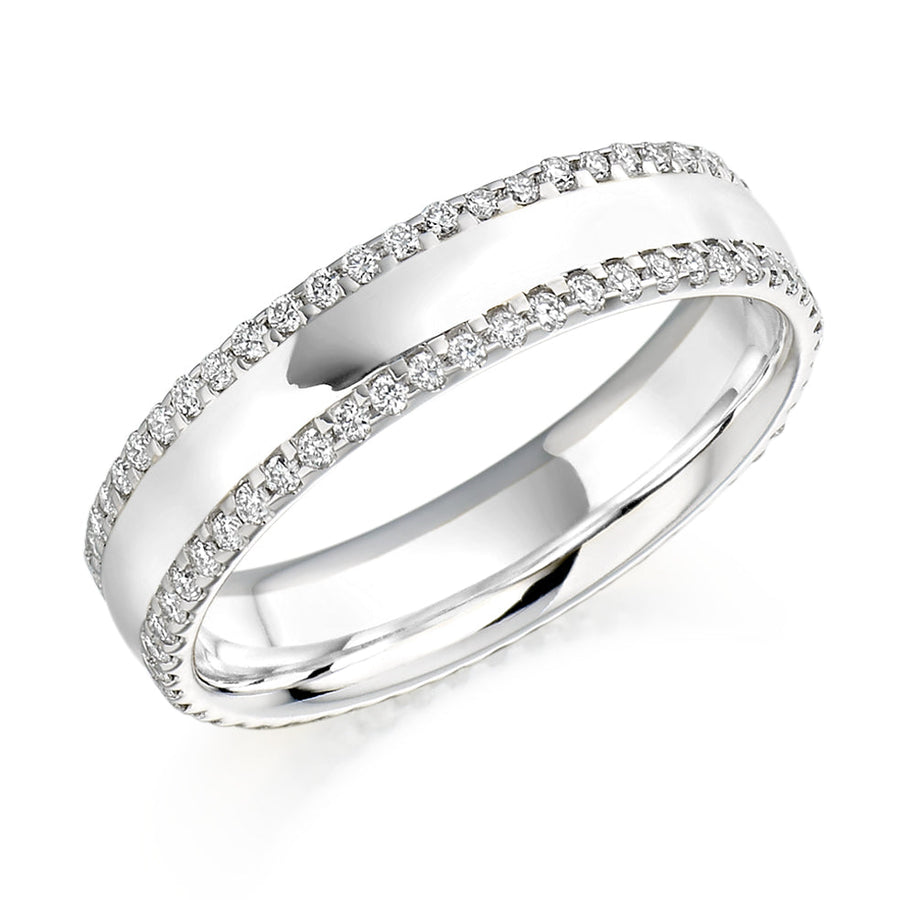 Micro-Claw Full Eternity Ring, 0.55ct total (FET1105)