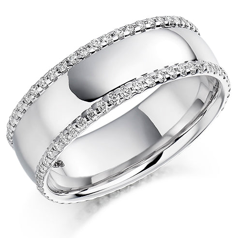 Micro-Claw Full Eternity Ring, 0.55ct total (FET1106)