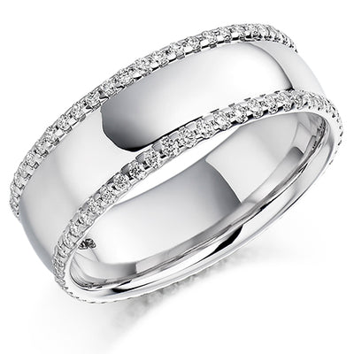 Micro-Claw Full Eternity Ring, 0.55ct total (FET1106)