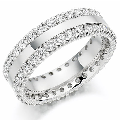 Micro-Claw Full Eternity Ring, 2.0ct total (FET1154)