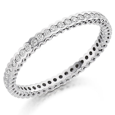 Rubover Diamond Full Eternity Ring, 0.35ct