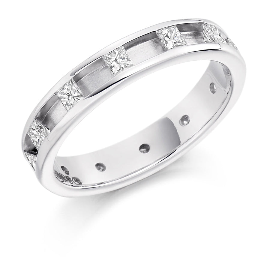 Channel-Set Full Eternity Ring, 0.6ct total (FET1227)