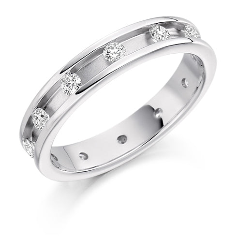 Channel-Set Full Eternity Ring, 0.5ct total (FET1313)