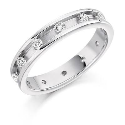 Channel-Set Full Eternity Ring, 0.5ct total (FET1313)