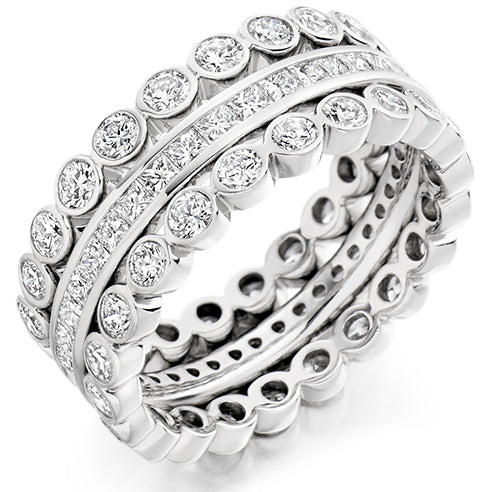 Channel-Set Full Eternity Ring, 3.0ct total (FET1333)