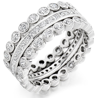 Channel-Set Full Eternity Ring, 3.0ct total (FET1333)