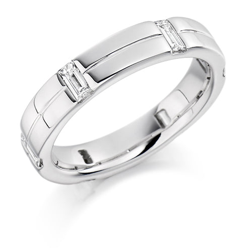 Flush-Set Full Eternity Ring, 0.4ct total