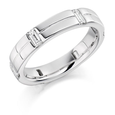 Flush-Set Full Eternity Ring, 0.4ct total