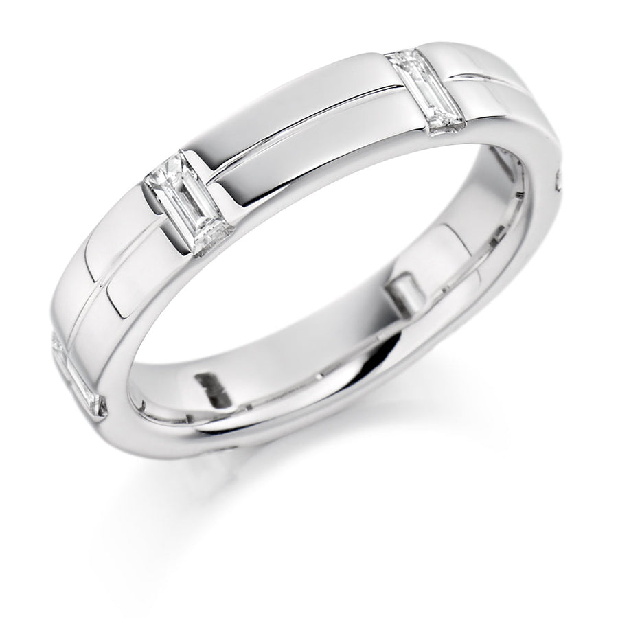 Flush-Set Full Eternity Ring, 0.4ct total