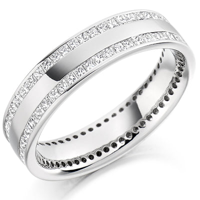 Channel-Set Full Eternity Ring, 1.0ct total (FET1392)