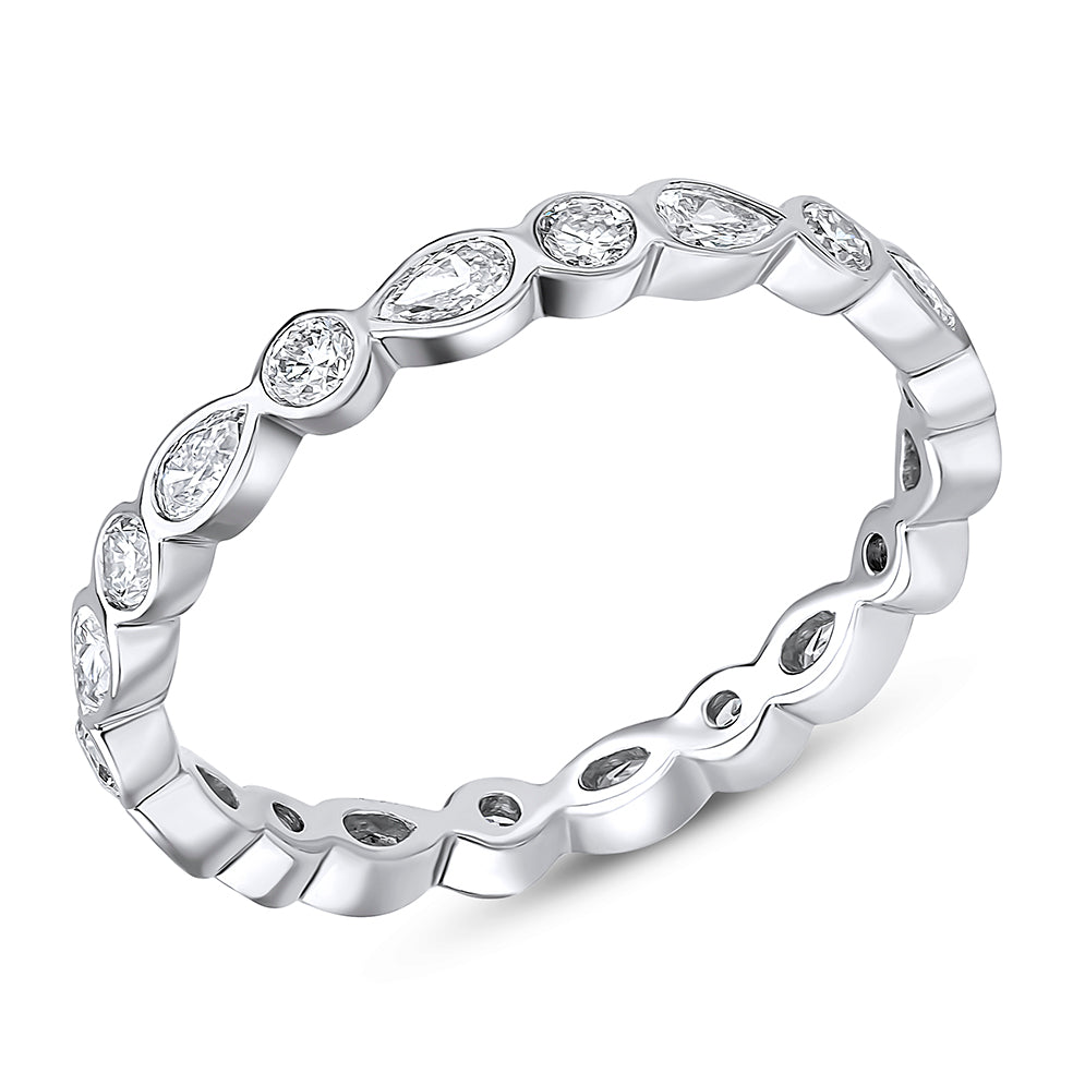 Rubover Diamond Full Eternity Ring, 0.8ct
