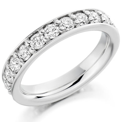 Grain-Set Diamond Full Eternity Ring, 2.0ct