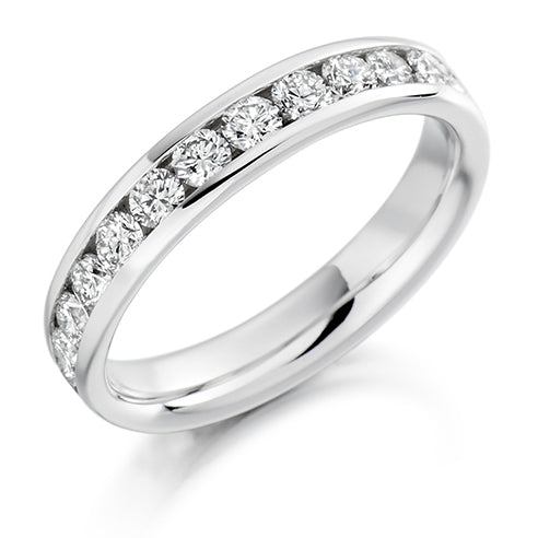 Channel-Set Diamond Full Eternity Ring, 1.55ct