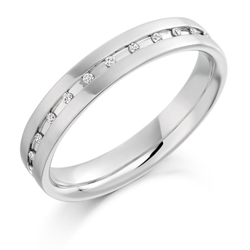 Channel-Set Full Eternity Ring, 0.13ct total