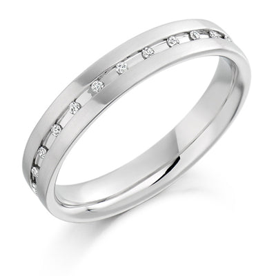 Channel-Set Full Eternity Ring, 0.13ct total