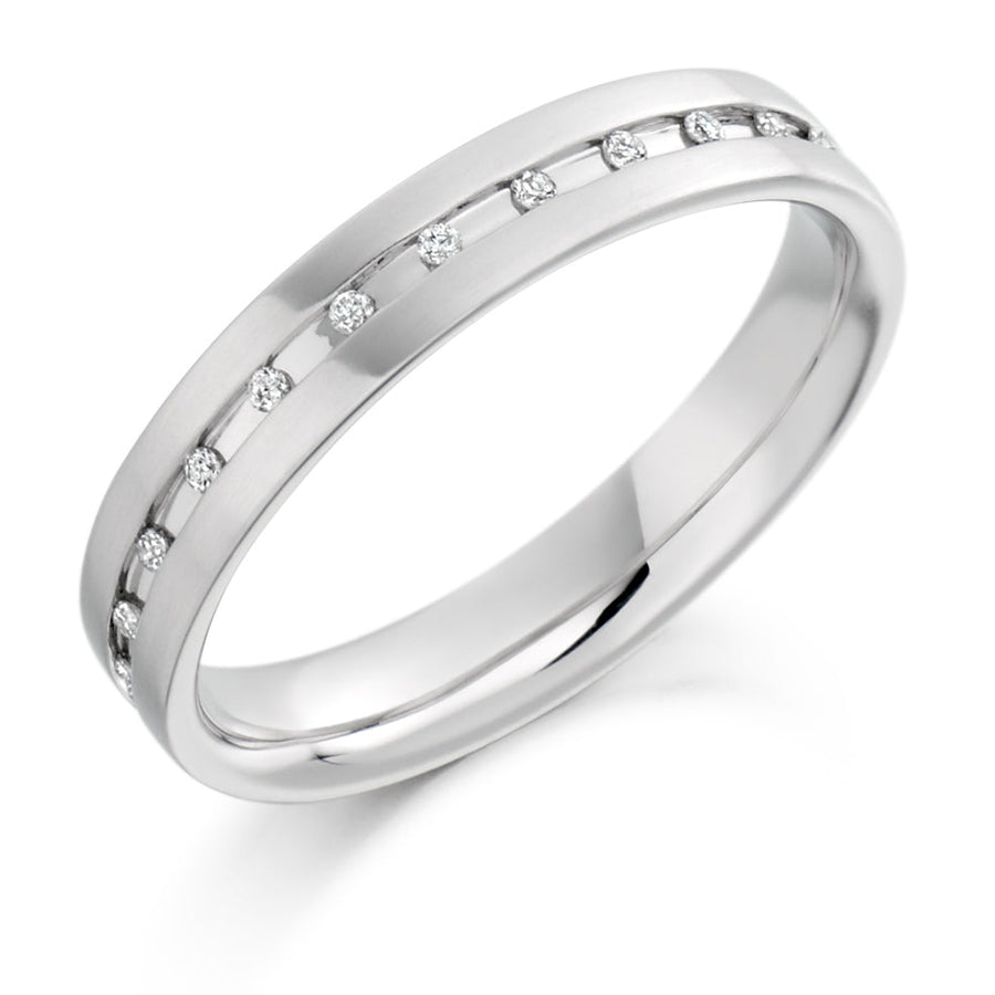 Channel-Set Full Eternity Ring, 0.13ct total
