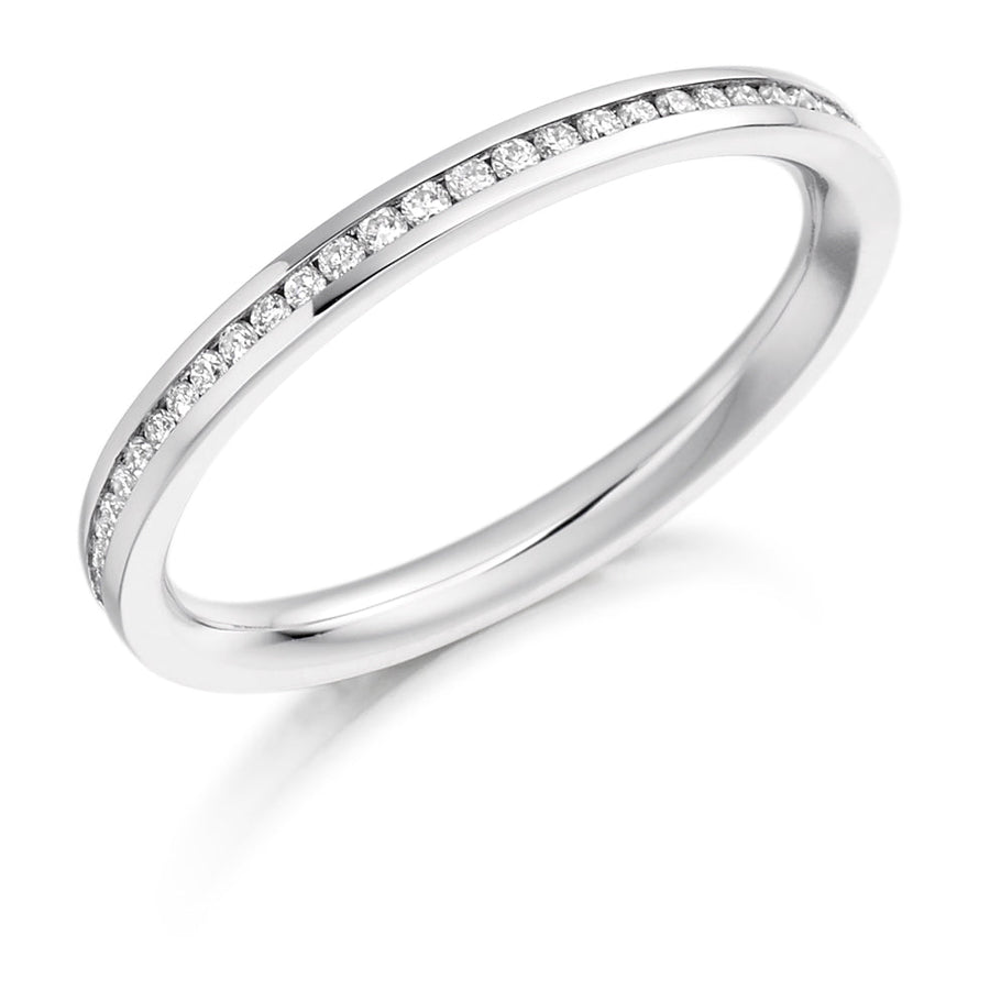 Channel-Set Diamond Full Eternity Ring, 0.33ct