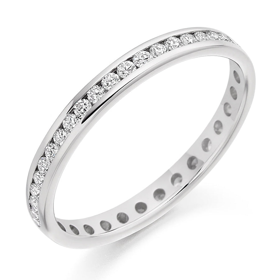 Channel-Set Full Eternity Ring, 0.5ct total (FET1783)