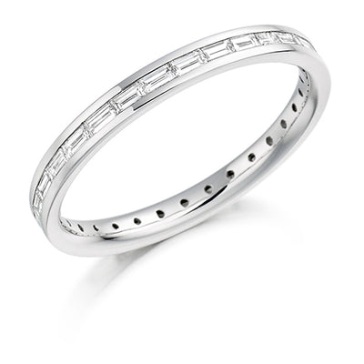 Channel-Set Full Eternity Ring, 0.6ct total