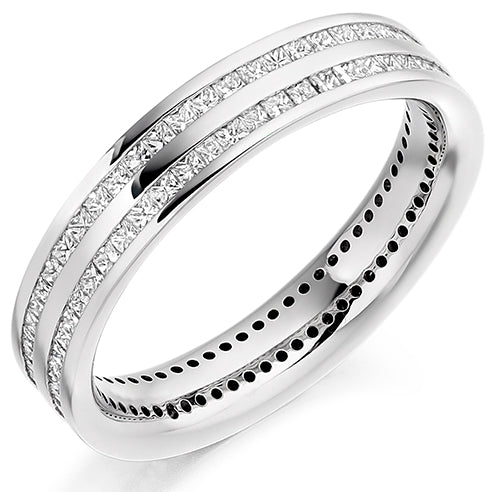 Channel-Set Full Eternity Ring, 1.0ct total (FET1799)