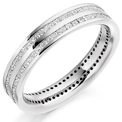 Channel-Set Full Eternity Ring, 1.0ct total (FET1799)