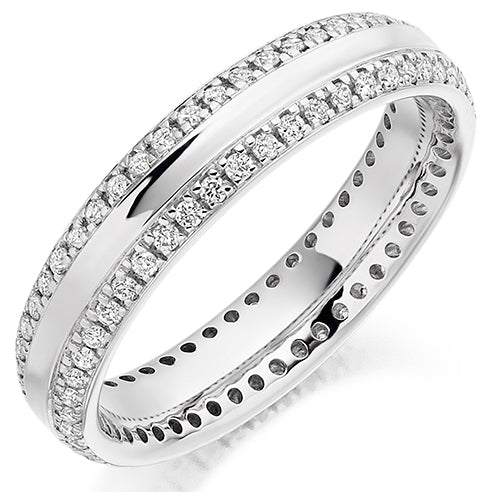 Grain-Set Full Eternity Ring, 0.5ct total (FET1808)