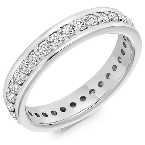 Grain-Set Diamond Full Eternity Ring, 1.0ct