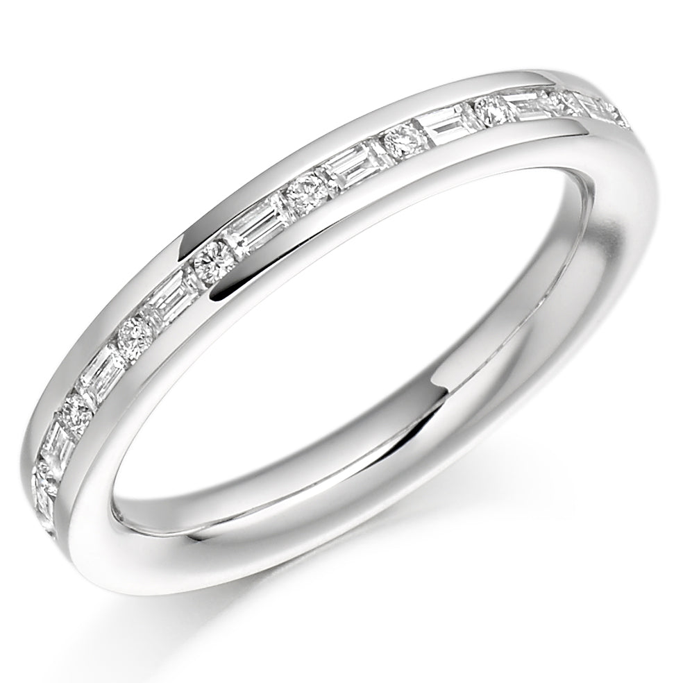 Channel-Set Full Eternity Ring, 0.7ct total (FET1842)