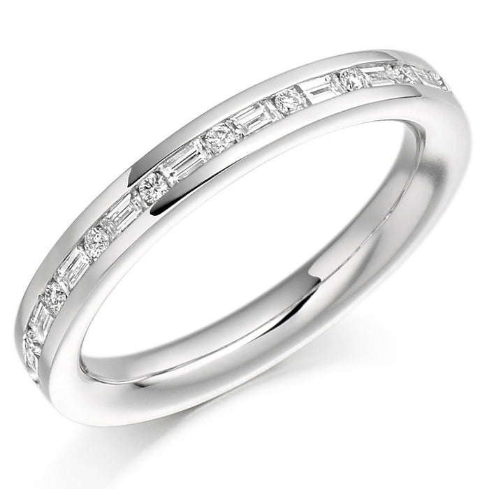 Channel-Set Full Eternity Ring, 0.7ct total (FET1842)