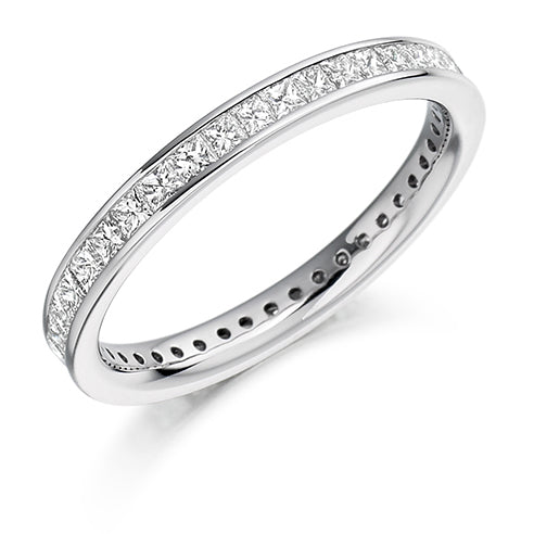 Channel-Set Full Eternity Ring, 1.1ct total (FET1857)