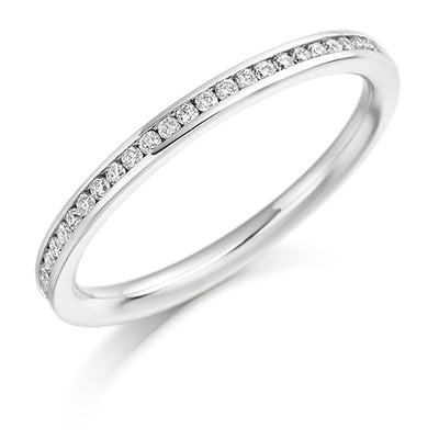 Channel-Set Full Eternity Ring, 0.5ct total (FET1862)