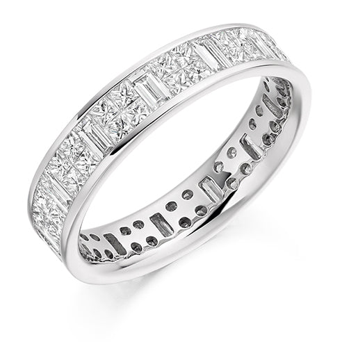 Invisible-Set Channel Full Eternity Ring, 2.3ct total (FET1921)