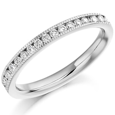 Channel-Set Full Eternity Ring, 0.57ct total
