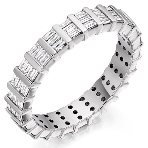 Bar-Set Full Eternity Ring, 1.15ct total